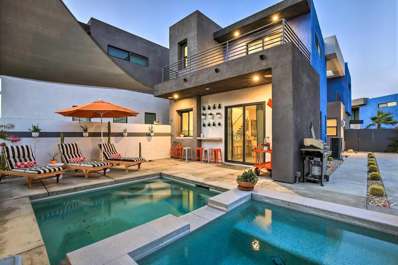 Luxe Palm Springs Home With Mountain-View Pool Deck Estados Unidos da América